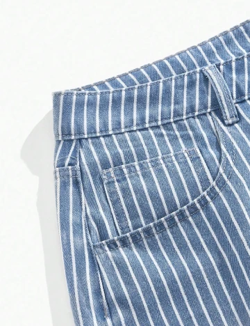 Pantaloni scurti Romwe, albastru