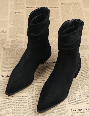 
						Botine SHEIN, negru