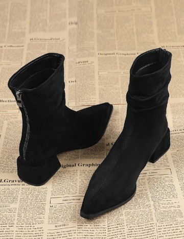 Botine SHEIN, negru