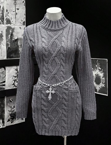 
						Rochie scurta SHEIN, gri