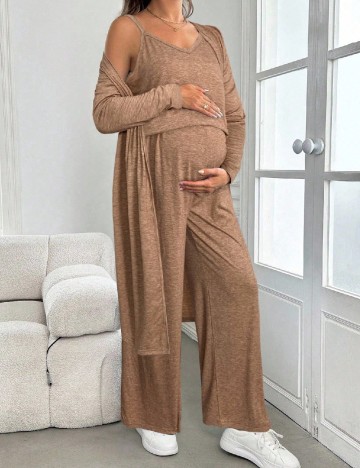 
						Compleu SHEIN Maternity, maro