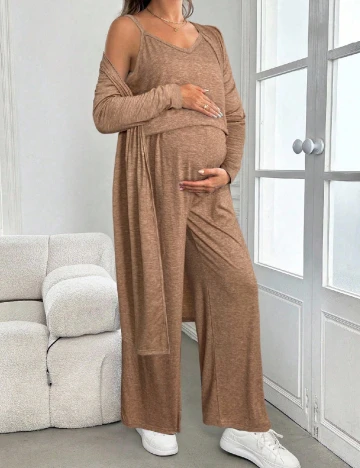 Compleu SHEIN Maternity, maro