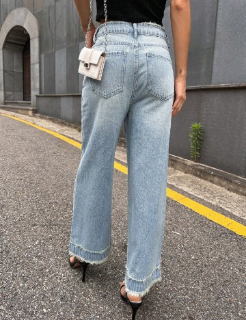 Blugi Dazy, albastru