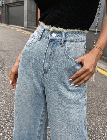 Blugi Dazy, albastru