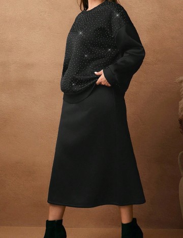 Compleu SHEIN CURVE, negru