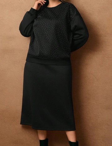 Compleu SHEIN CURVE, negru