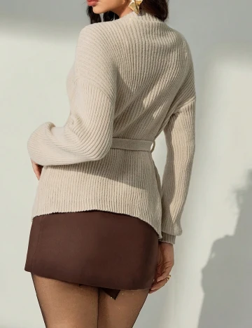 Cardigan SHEIN, crem