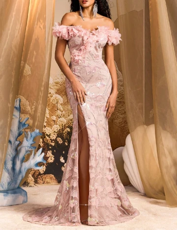 Rochie lunga SHEIN, roz