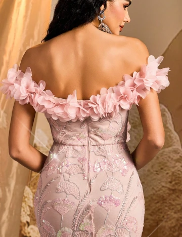 Rochie lunga SHEIN, roz