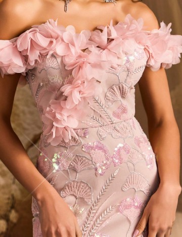 Rochie lunga SHEIN, roz