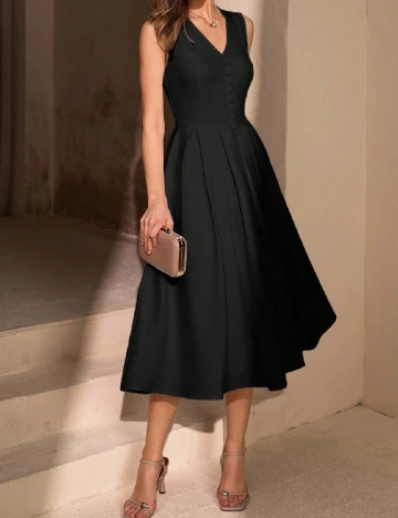 Rochie medie SHEIN, negru