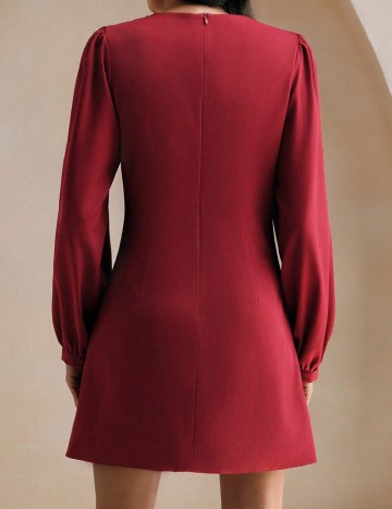 Rochie scurta Anewsta, rosu