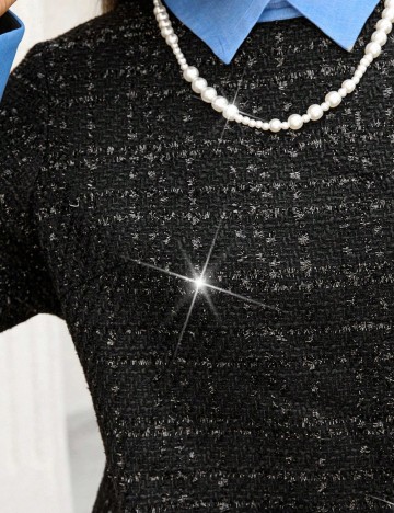 Rochie scurta SHEIN CURVE, negru