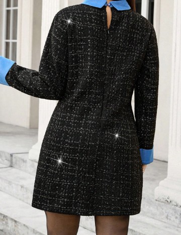 Rochie scurta SHEIN CURVE, negru