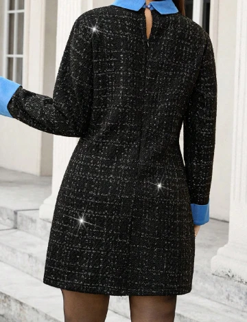 Rochie scurta SHEIN CURVE, negru