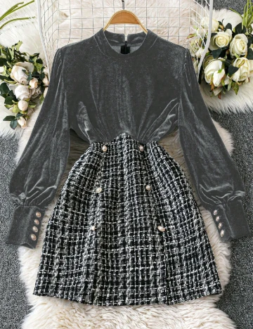 Rochie scurta SHEIN, mix culori