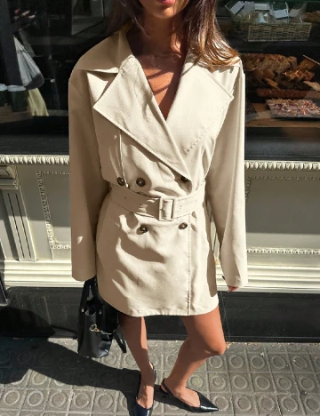 Trench SHEIN, bej
