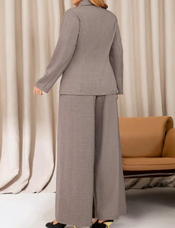 Compleu SHEIN CURVE, maro