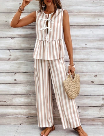 Compleu SHEIN, crem/alb