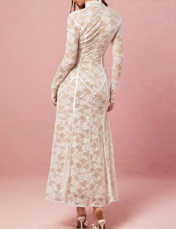 Rochie lunga SHEIN, alb