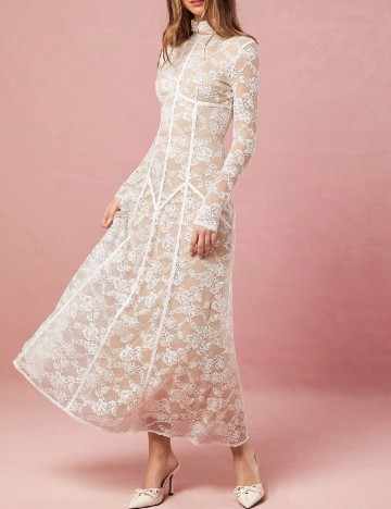 Rochie lunga SHEIN, alb