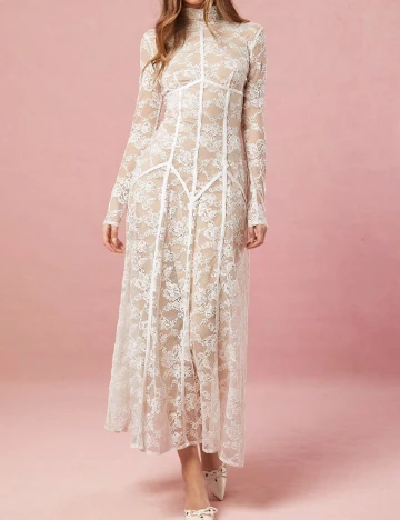 Rochie lunga SHEIN, alb