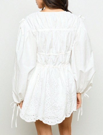 Rochie scurta AiiRZ, alb