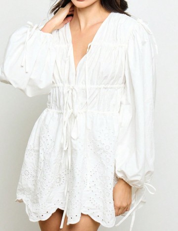 Rochie scurta AiiRZ, alb