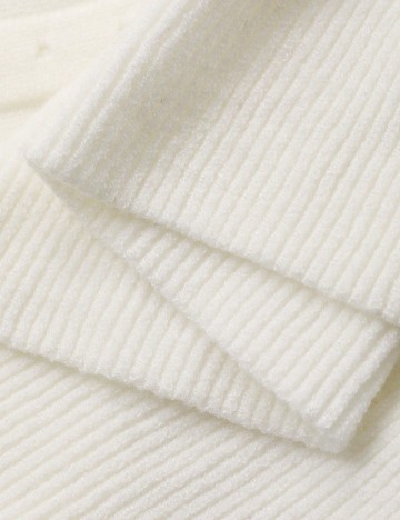 Rochie medie Dazy, ecru