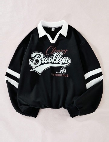 
						Bluza Shein Kids, negru