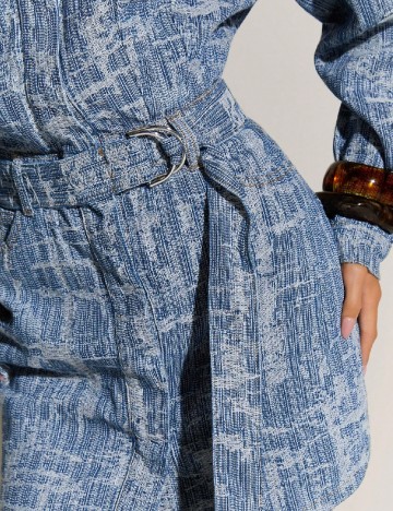 Rochie scurta SHEIN, albastru