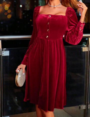 
						Rochie scurta SHEIN, rosu