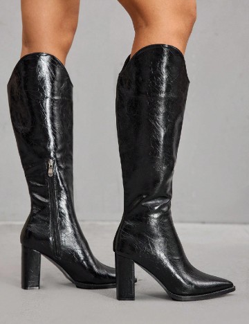 Cizme SHEIN, negru