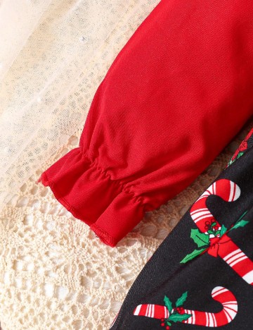 Rochie Shein Kids, rosu/negru