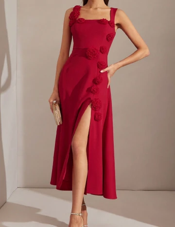 Rochie lunga SHEIN, rosu