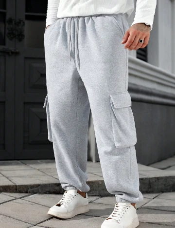 Pantaloni SHEIN, gri