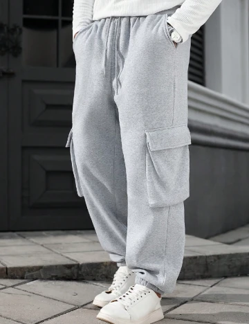 Pantaloni SHEIN, gri