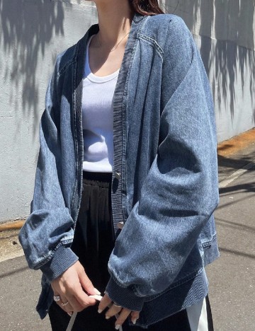 Jacheta Friful, albastru