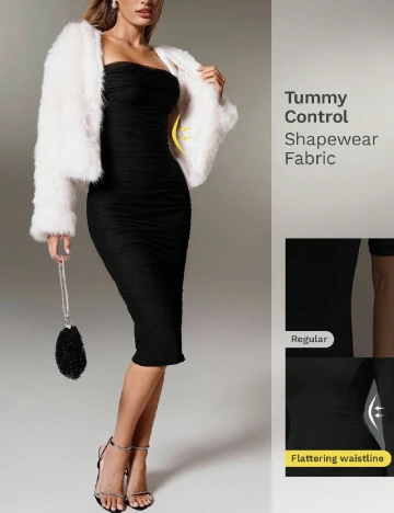 Rochie medie SHEIN, negru