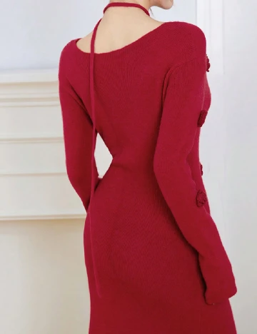 Rochie lunga SHEIN, rosu