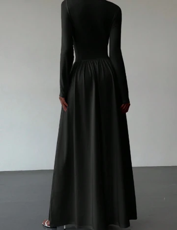 Rochie lunga SHEIN CURVE, negru