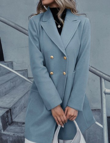 
						Palton SHEIN, albastru