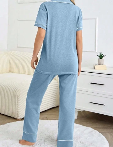 Pijama SHEIN, albastru