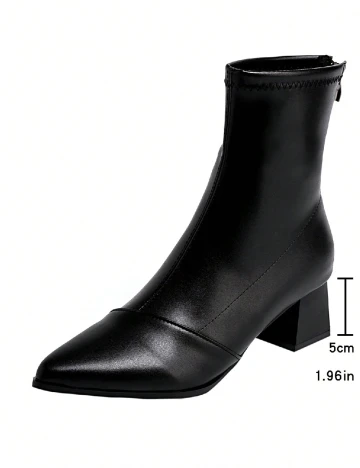 Botine SHEIN, negru