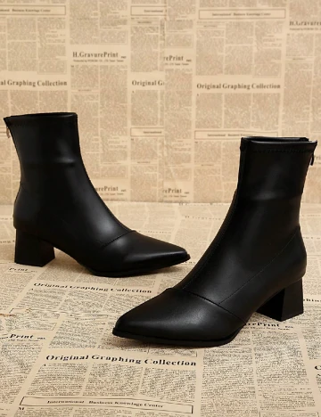 Botine SHEIN, negru
