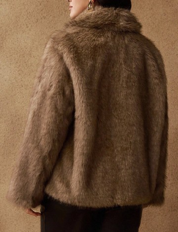 Jacheta MOTF Plus Size, maro