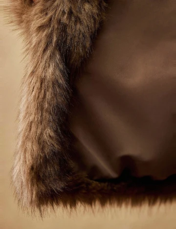 Jacheta MOTF Plus Size, maro