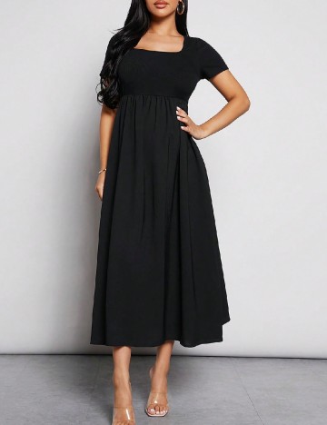 Rochie medie SHEIN Maternity, negru