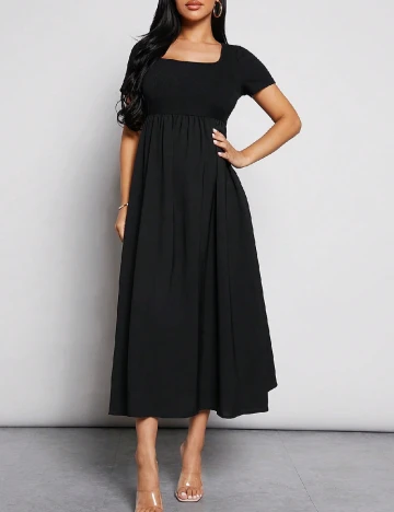 Rochie medie SHEIN Maternity, negru