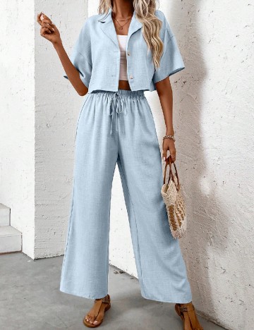 
						Compleu SHEIN, albastru